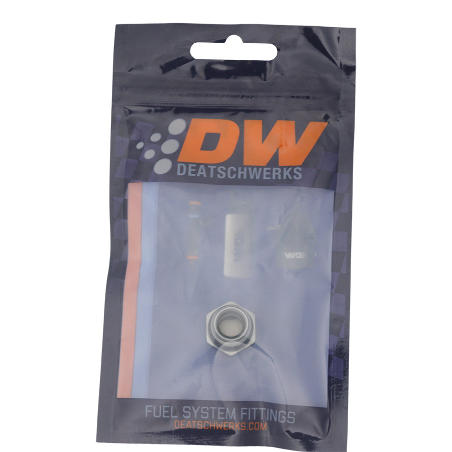 DeatschWerks 6AN ORB Plug Fitting with 1/8" NPT Port