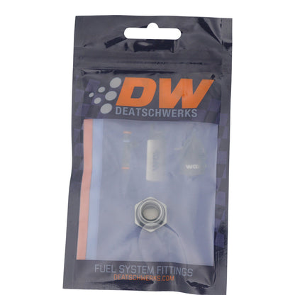 DeatschWerks 6AN ORB Plug Fitting with 1/8" NPT Port
