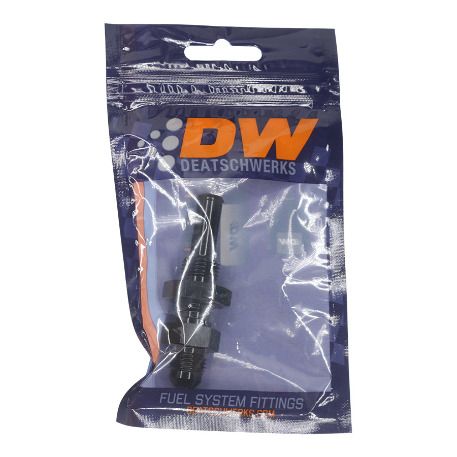 DeatschWerks 6AN to 3/8" Single Hose Barb