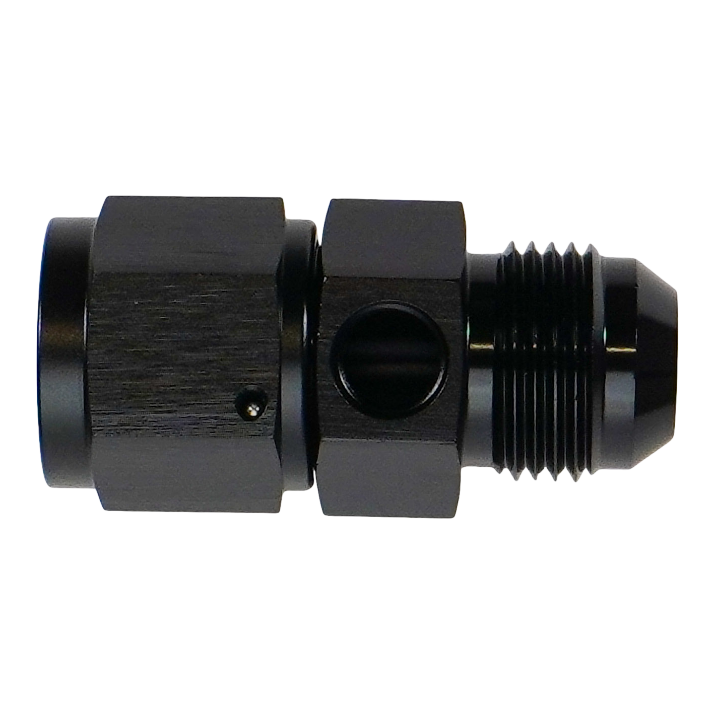 DeatschWerks 10AN Male Flare to Female Flare Swivel with 1/8th npt