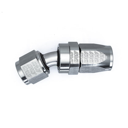 DeatschWerks 30-Deg. 8 AN Swivel CPE Hose End