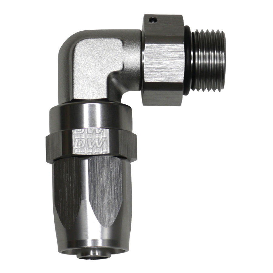 DeatschWerks 90-Deg. 8AN ORB Swivel CPE Hose End