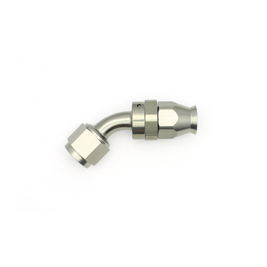 DeatschWerks 45-Deg. 8AN Swivel PTFE Hose End