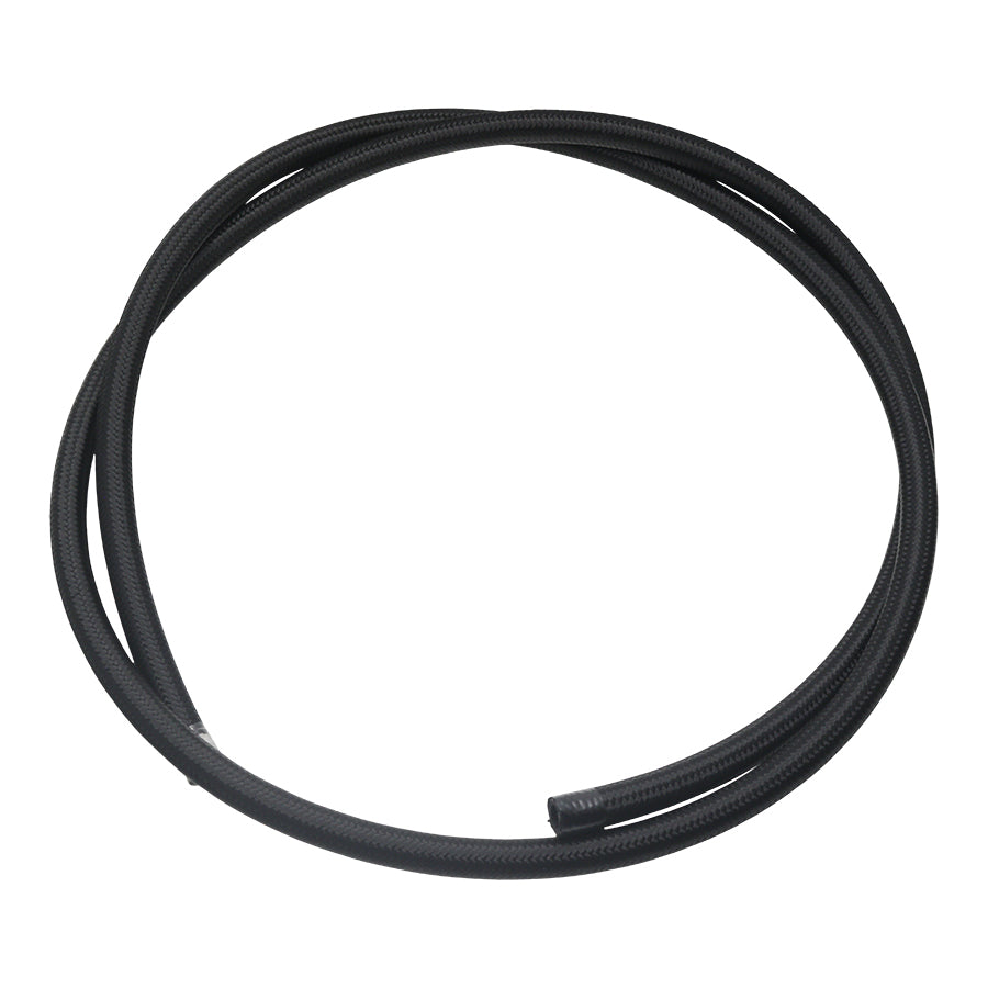 DeatschWerks 6 ft, 6AN Black Nylon Braided PTFE Hose