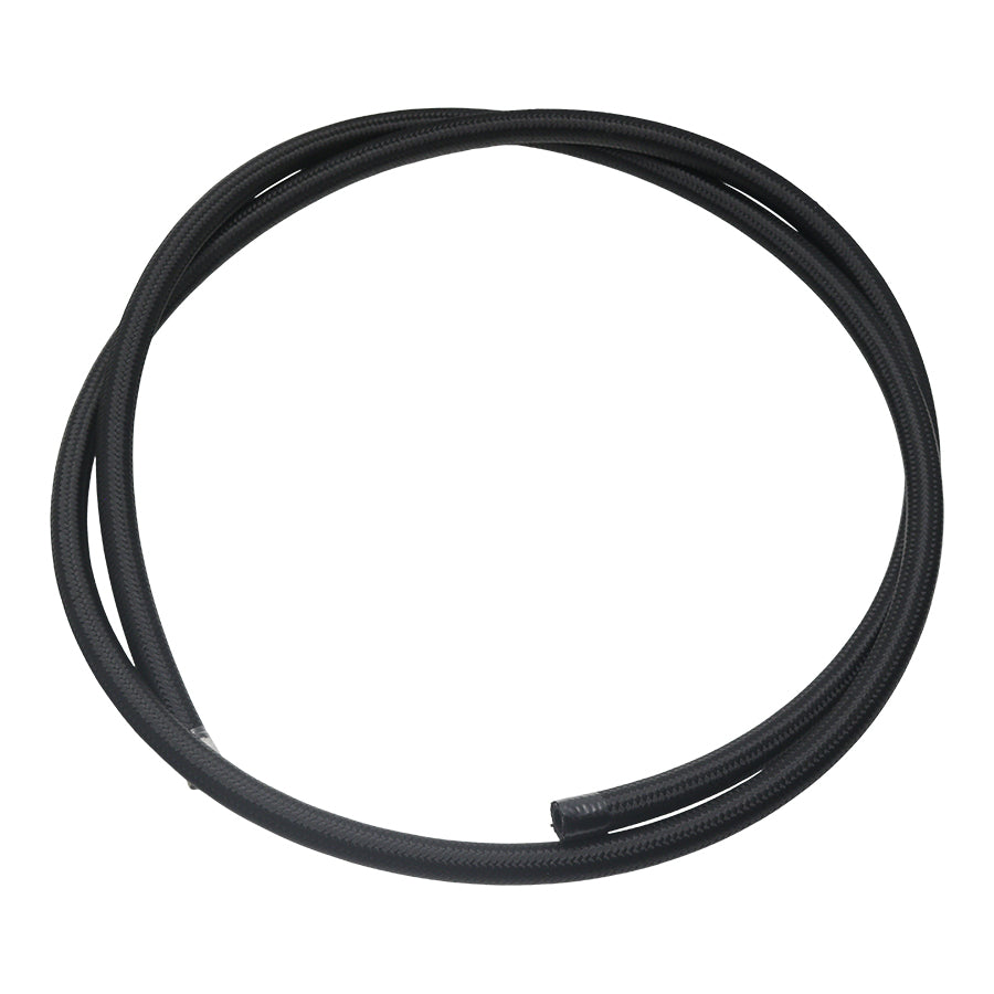 DeatschWerks 6 ft, 8AN Black Nylon Braided PTFE Hose