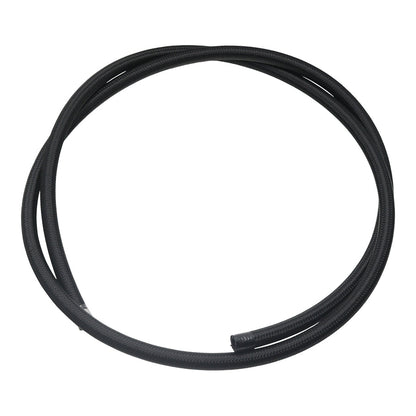 DeatschWerks 6 ft, 8AN Black Nylon Braided PTFE Hose