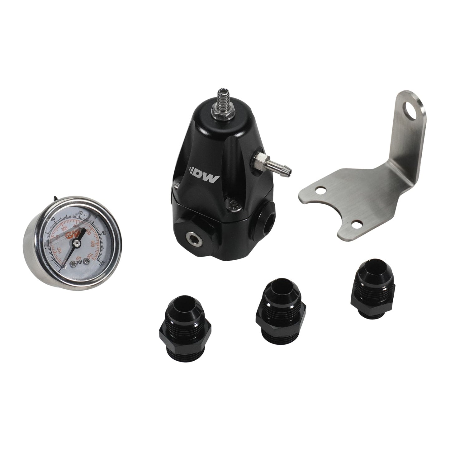 DeatschWerks DWR1000 AFPR + pressure gauge + 8AN fittings