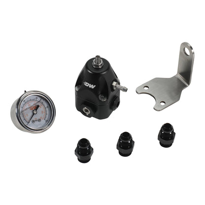 DeatschWerks DWR1000c AFPR + pressure gauge + 6AN fittings