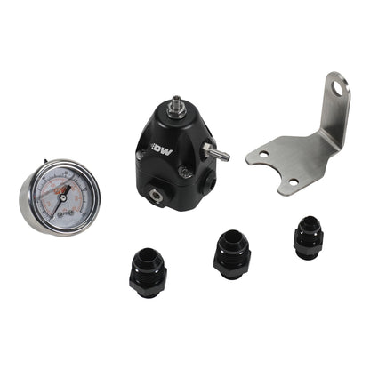 DeatschWerks DWR1000c AFPR + pressure gauge + 6AN & 8AN fittings