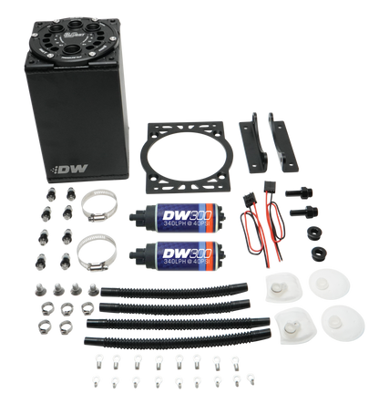 DeatschWerks 3.0L Surge Tank w/ Dual DW300 Pumps