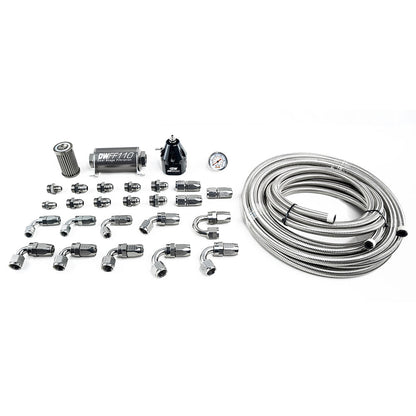 DeatschWerks X2 Series Pump Module -8AN CPE Plumbing Kit for 2011-19 Ford Mustang
