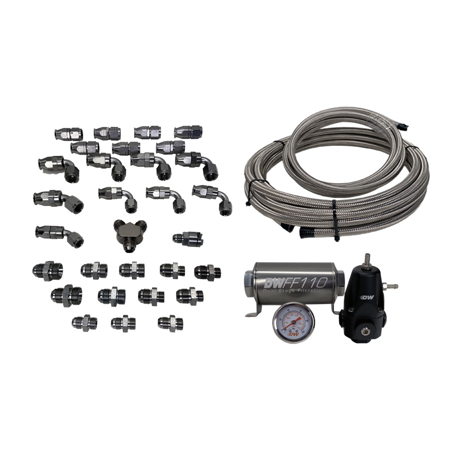 DeatschWerks X2 Series Pump Module PTFE Plumbing Kit for 2008+ Subaru