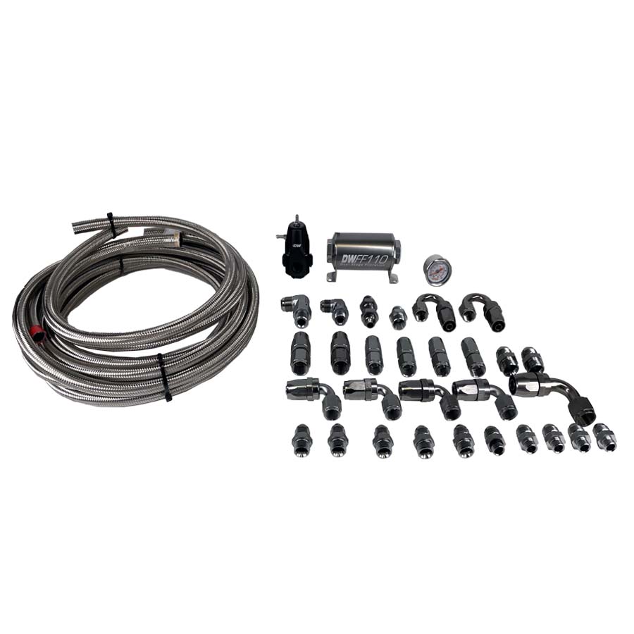 DeatschWerks X3 Series Pump Hanger CPE Plumbing Kit for 1999-2004 Ford F-150 Lighting