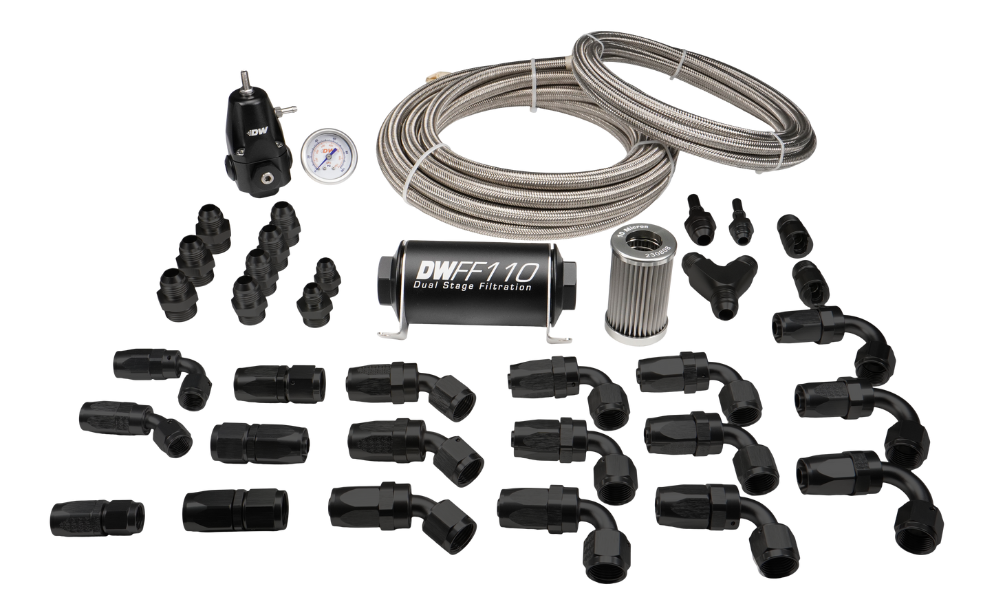 DeatschWerks CPE A90 Supra and BMW M3/M4 Return Plumbing Kit