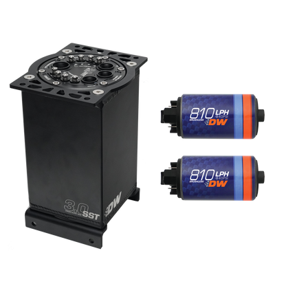 DeatschWerks 3.0L Surge Tank w/ Dual DW810 Brushless Pumps