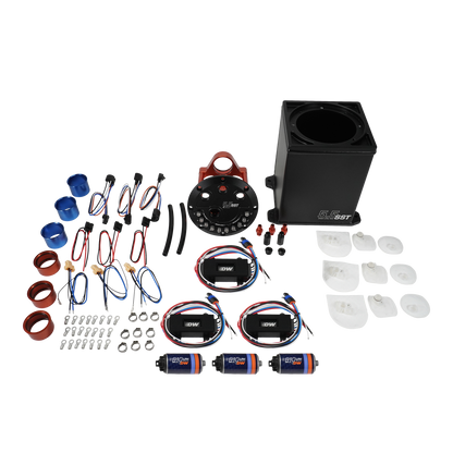 DeatschWerks 5.5L Surge Tank with 3 DW810 Brushless Fuel Pumps