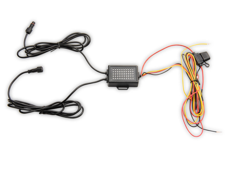 Raxiom 18-22 Jeep Wrangler JL/JT Axial 9-Inch LED Headlights w/RGB Halo- Blk Housing (Clear Lens) J142668 J142668 Photo - Close Up