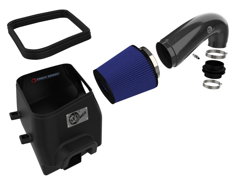 aFe 19-20 Dodge RAM 1500 5.7L Track Series Carbon Fiber Cold Air Intake System w/Pro 5R Filter 57-10011R 57-10011R Photo - Unmounted