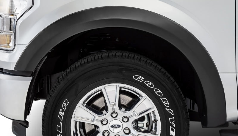Stampede Black Original Riderz Smooth Finish 4-Piece Fender Flare for 2015-2017 8632-2 Photo - Primary