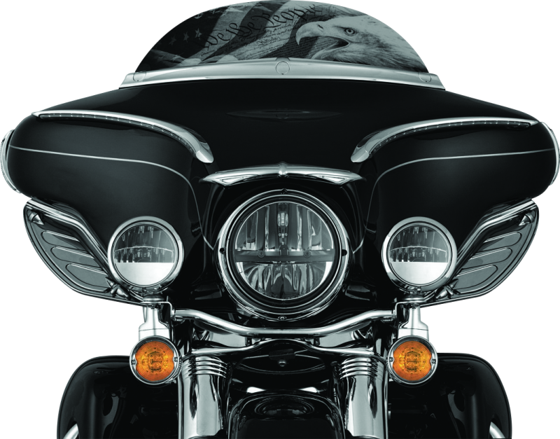 Kuryakyn Dk Smoke Air Deflectors 1108 1108 Photo - Primary