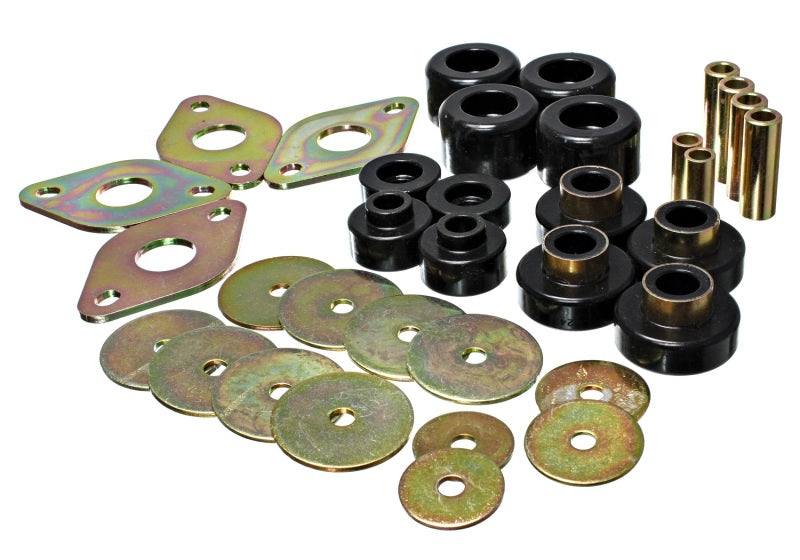 Energy Suspension 2005-13 Toyota 2WD/4WD Tacoma- All Models Body Mount Set Black 8.4109G Photo - Primary