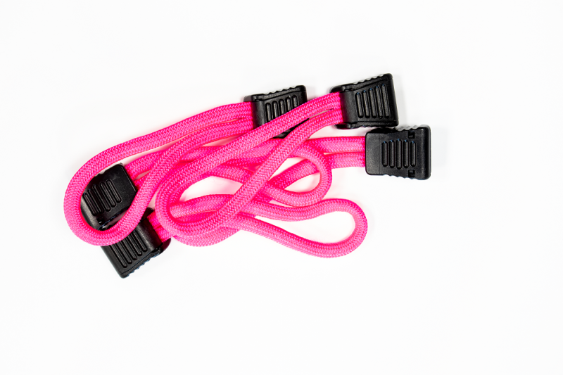 Fishbone Offroad Paracord Zipper Pulls 5 Pcs Hot Pink FB51279-P