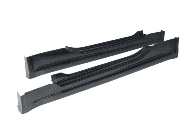 Seibon 02-05 Nissan 350Z Carbon Fiber Side Skirts SS0205NS350-SA Photo - Primary