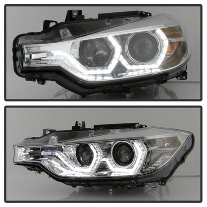 Spyder Signature BMW F30 3 Series 12-14 4DR Projector Headlights - Chrome (PRO-YD-BMWF3012-AFSHID-C) 5086822 5086822 Photo - Unmounted