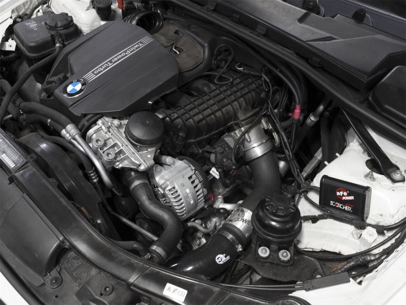 aFe  POWER 46-20242-B BladeRunner GT Series Intercooler with Tubes 46-20242-B Photo - Mounted