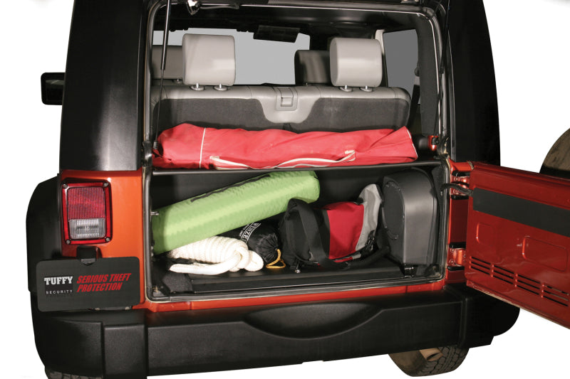 Tuffy Products Tuffy Jk Tailgate Security Enclosure- 01Blk 0710 Jk Wg 286-01 286-01 Photo - Mounted