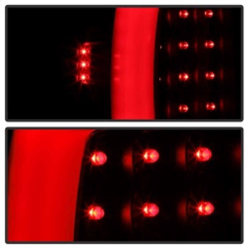SPYDER xTune Dodge Ram 1500 94-01 Tail Lights - Light Bar LED - Black ALT-ON-DRAM94V3-LBLED-BK 9038860 9038860 Photo - Unmounted