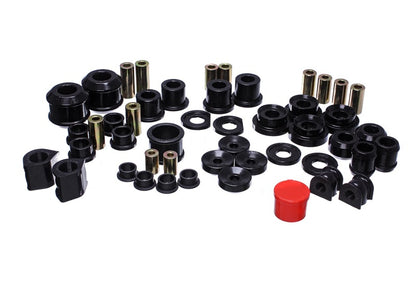 Energy Suspension Master Bushing Set 2006-11 Honda Civic Si Black 0R3QX 16.18114G Photo - Primary