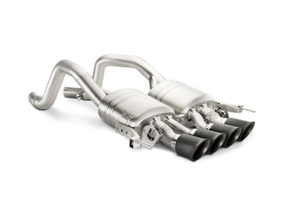 Akrapovic 14-17 Chevrolet Corvette Z06 (C7) Slip-On Line (Titanium) w/ Carbon Tips MTP-CO/TI/2 MTP-CO/TI/2 Photo - Primary
