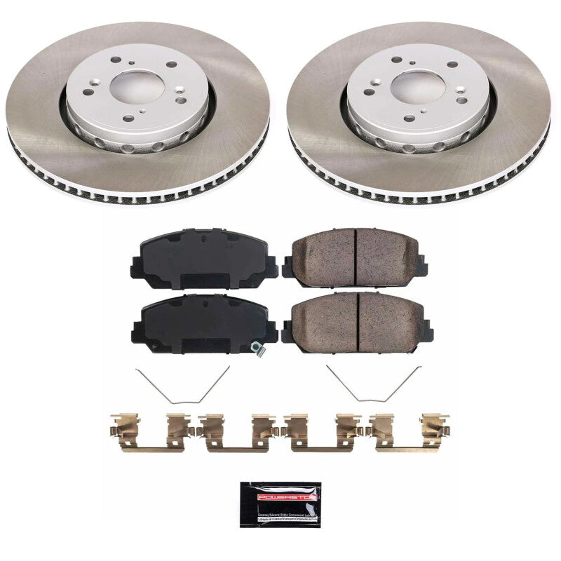 PowerStop Power Stop 13-18 Acura RDX Front Semi-Coated Rotor Kit SC6940 SC6940 Photo - Primary