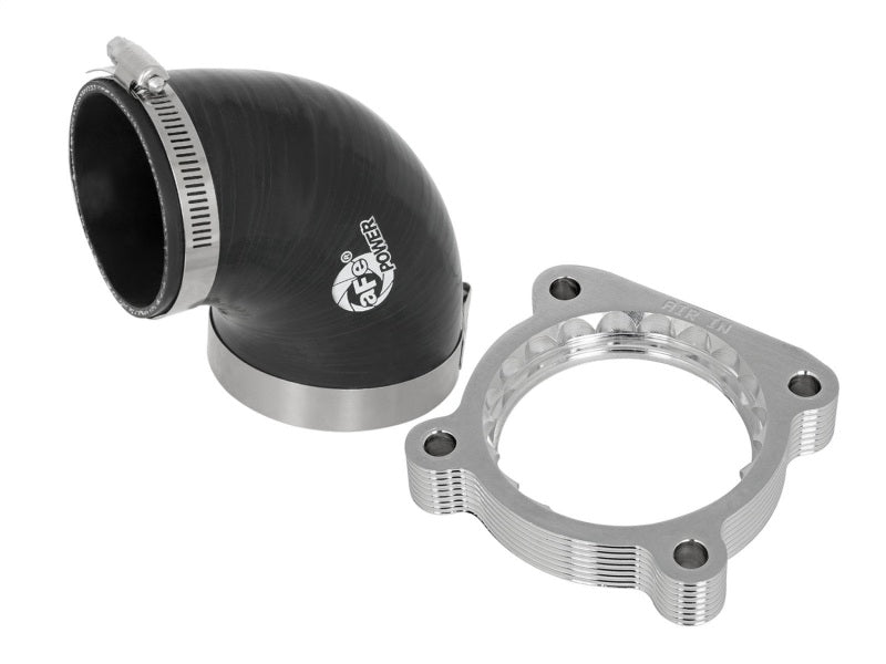 aFe Silver Bullet Throttle Body Spacer: Nissan Patrol (Y62) 10-16 V8-5.6L 46-36003 Photo - Primary