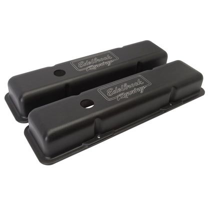 Edelbrock Valve Cover, Victor Series, Chevrolet, 1959-1986 262-400 CID V8, Low 41713 Photo - out of package