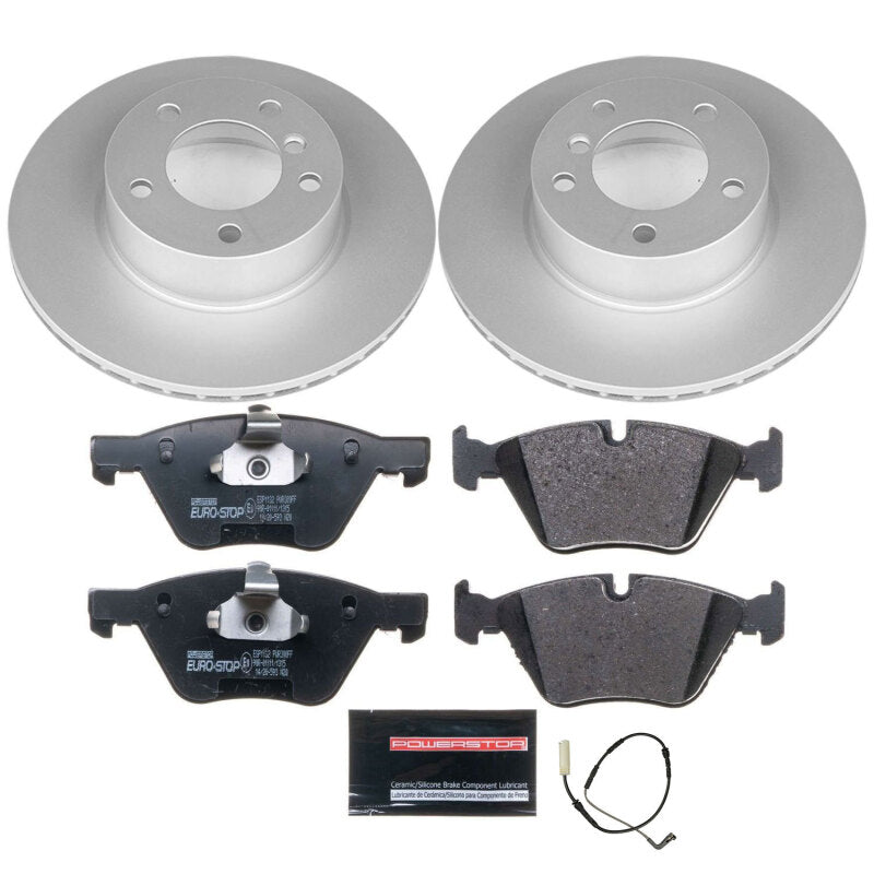 PowerStop Power Stop 2007 BMW 328i Front Euro-Stop Brake Kit ESK4590 ESK4590 Photo - Primary
