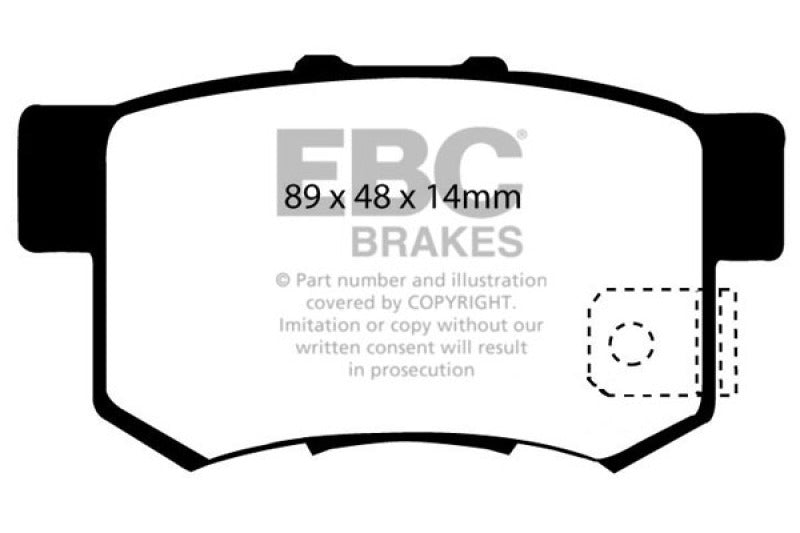 EBC Disc Brake Pad Set DP21193 Photo - Primary
