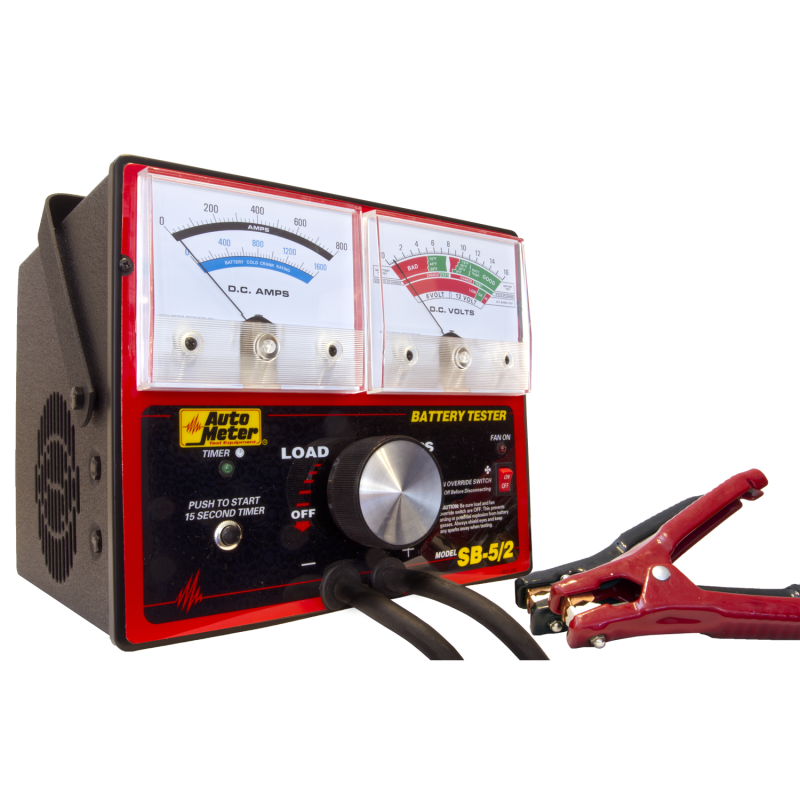 Autometer Battery Tester,800 Amp w/Unloader SB-5/2 User 2