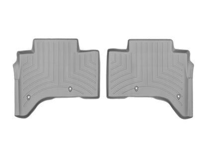 WeatherTech 2013+ Land Rover Range Rover Rear FloorLiner - Grey (Std Wheelbase w/2nd Row Cons) 464802 464802 Photo - Primary