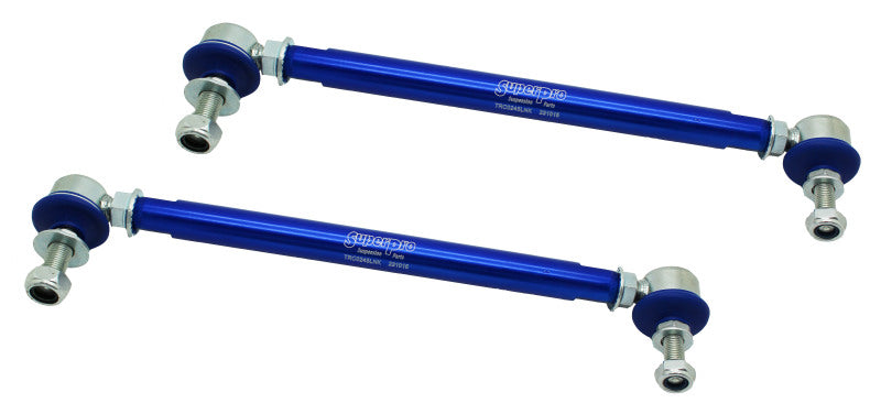 SuperPro Front Sway Bar Link Kit - Heavy Duty Adjustable TRC10245 Photo - Primary