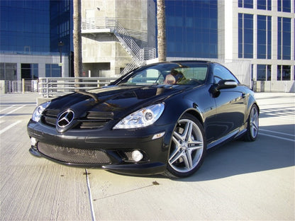 Spyder Mercedes Benz SLK 05-10 Projector Headlights Halogen Model- DRL Chrm PRO-YD-MBSLK05-DRL-C 5032539 5032539 Photo - Mounted