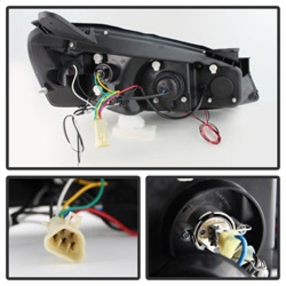 Spyder Pontiac G6 2/4DR 05-08 Projector Headlights LED Halo LED Blk Smke PRO-YD-PG605-HL-BSM 5078612 5078612 Photo - Unmounted