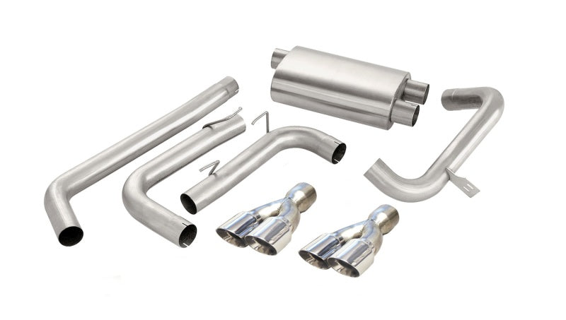 Corsa Performance 98-02 Chevrolet Camaro Convertible Z28 5.7L V8 LS1 Polished Sport Cat 14143 Photo - Primary