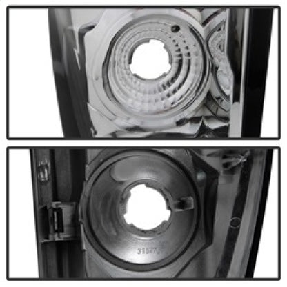Spyder Chevy Avalanche 02-06 Euro Style Tail Lights Chrome ALT-YD-CAV04-C 5001115 5001115 Photo - Unmounted