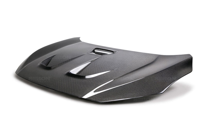 Seibon 2016-2017 Honda Civic Coupe/Sedan/Hatchback MR-Style Carbon Fiber Hood HD16HDCV-MR HD16HDCV-MR Photo - Primary