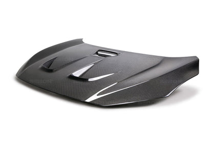 Seibon 2016-2017 Honda Civic Coupe/Sedan/Hatchback MR-Style Carbon Fiber Hood HD16HDCV-MR HD16HDCV-MR Photo - Primary