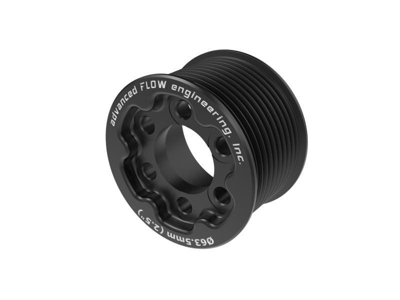 aFe POWER Supercharger Power Pulley 2.50 IN Fits aFe Pulley Kits for Hellcat Supercharger 79-10009P 79-10009P Photo - Primary