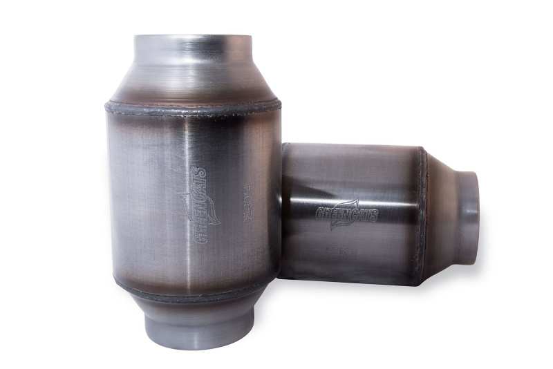 Kooks Headers Kooks Universal 2.5 Inch GREEN Catalyst 7.5 Inch Length GE-90148 GE-90148 Photo - Close Up