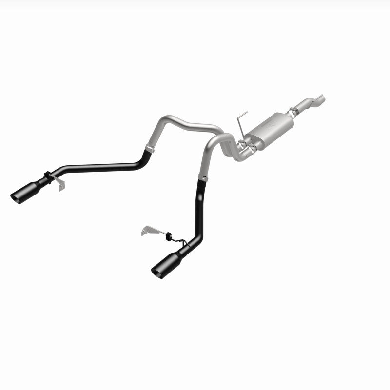 Magnaflow 21 Ford F-150 Street Series Cat-Back Performance Exhaust System- Dual-Split Rear Exit 19562 19562 360 Degree Image Set